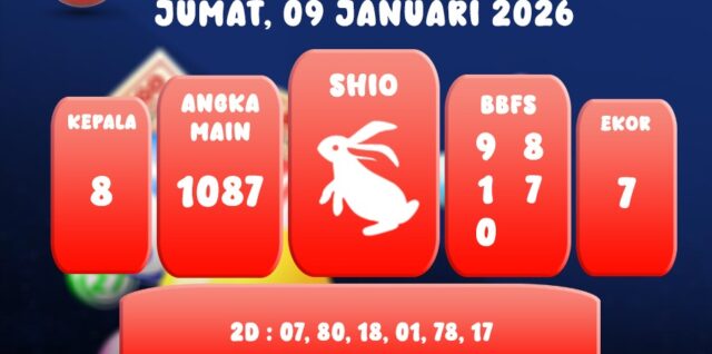 PREDIKSI HONGKONG 09 JANUARI 2026