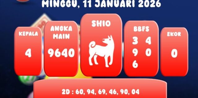PREDIKSI HONGKONG 11 JANUARI 2026