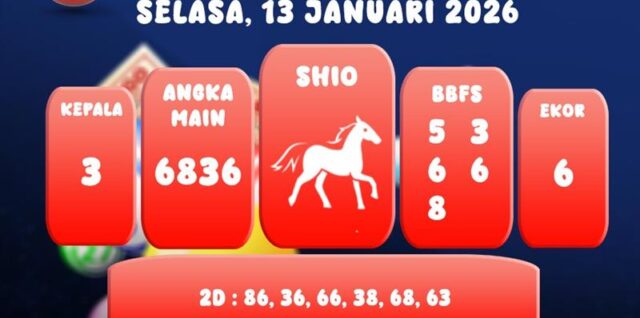 PREDIKSI HONGKONG 13 JANUARI 2026