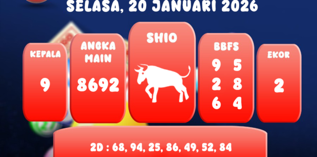 PREDIKSI HONGKONG 20 JANUARI 2026