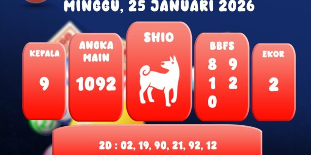 PREDIKSI HONGKONG 25 JANUARI 2026
