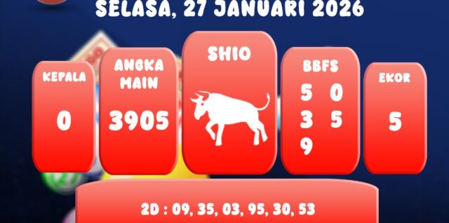 PREDIKSI HONGKONG 27 JANUARI 2026