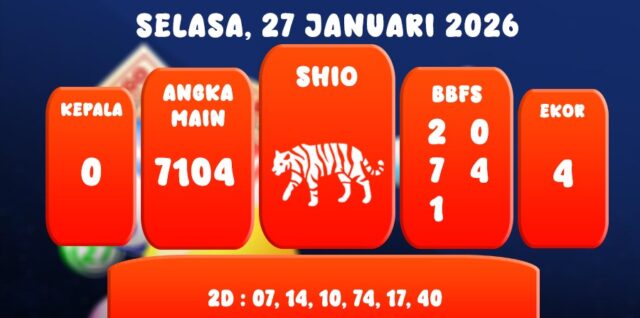 PREDIKSI SYDNEY 27 JANUARI 2026