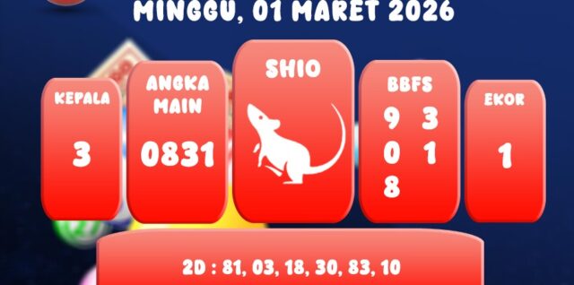 PREDIKSI HONGKONG 01 MARET 2026