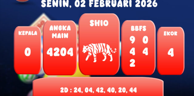 PREDIKSI HONGKONG 02 FEBRUARI 2026