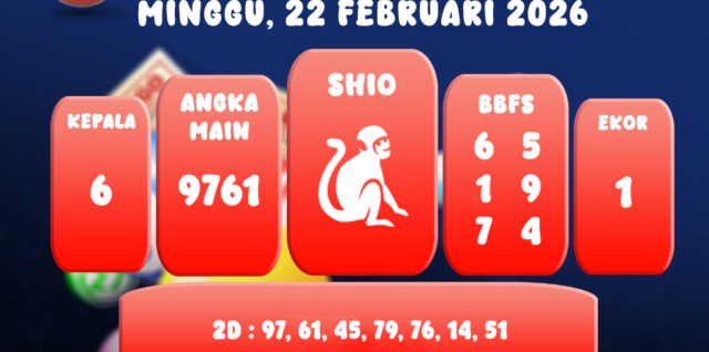 PREDIKSI HONGKONG 22 FEBRUARI 2026