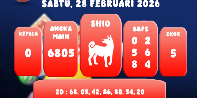 PREDIKSI HONGKONG 28 FEBRUARI 2026