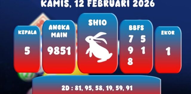 PREDIKSI SINGAPORE POOL 12 FEBRUARI 2026