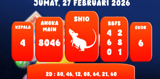 PREDIKSI SYDNEY 27 FEBRUARI 2026