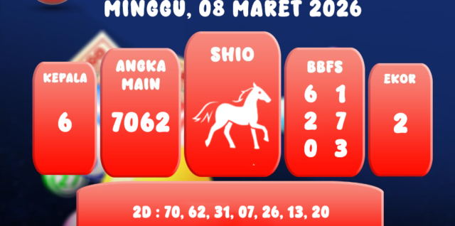 PREDIKSI HONGKONG 08 MARET 2026