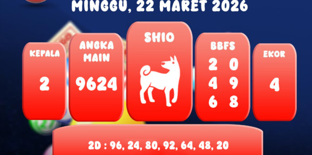 PREDIKSI HONGKONG 22 MARET 2026