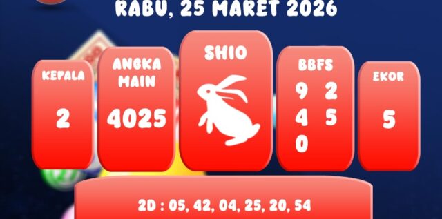 PREDIKSI HONGKONG 25 MARET 2026