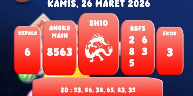 PREDIKSI HONGKONG 26 MARET 2026