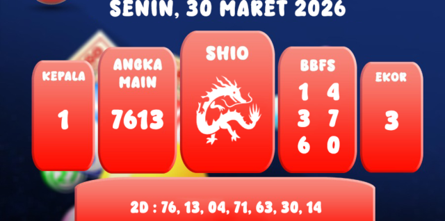 PREDIKSI HONGKONG 30 MARET 2026