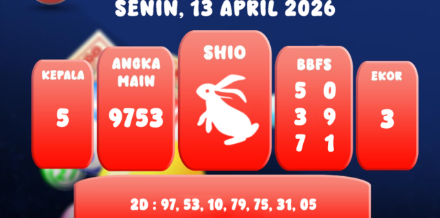 PREDIKSI HONGKONG 13 APRIL 2026